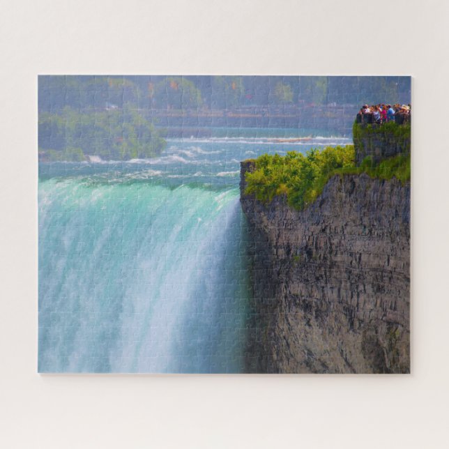 Jigsaws Horseshoe Falls Niagara. Puzzle (Horizontal)