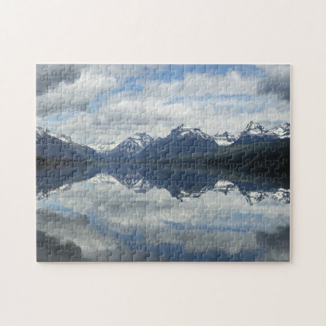 Jigsaws Lake McDonald Montana. Puzzle (Horizontal)
