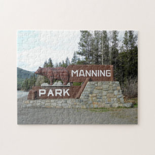 Jigsaws Manning Park Kanada. Puzzle