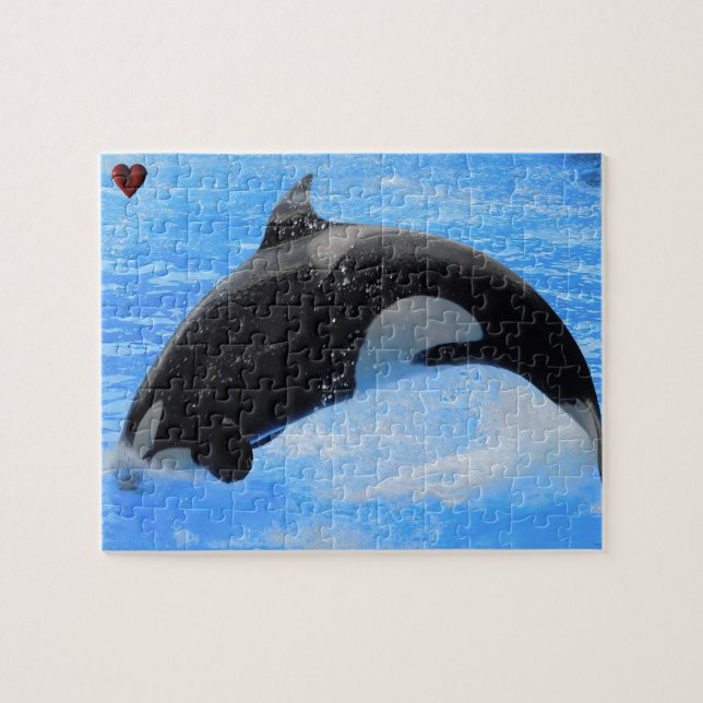 Jigsaws Orcas oder Killer Whales Puzzle (Horizontal)