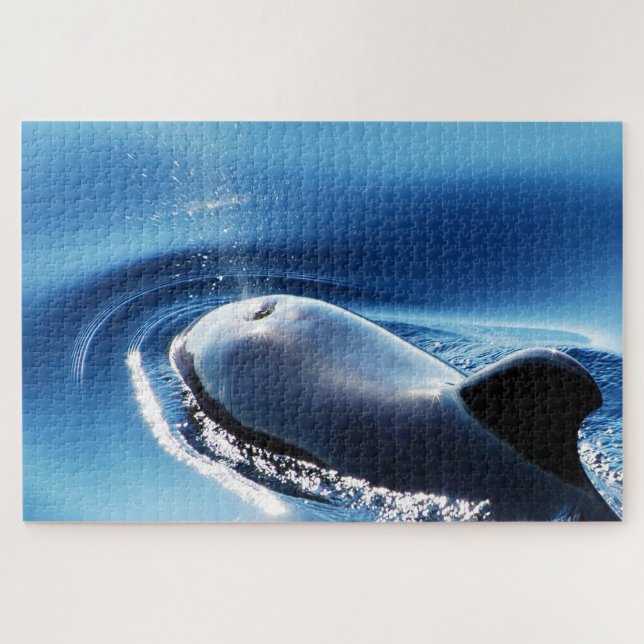 Jigsaws Pilot Whales Puzzle (Horizontal)