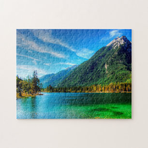 Jigsaws Ramsau Hintersee Bayern. Puzzle