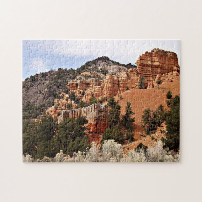 Jigsaws Zion Nationalpark Utah. Puzzle (Horizontal)