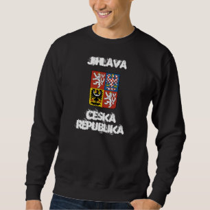 Jihlava, Tschechische Republik mit Wappen Sweatshirt