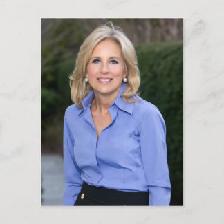 Jill Biden Post Card Postkarte