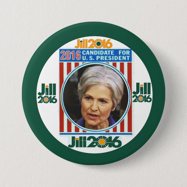 Jill Stein 2016 Button (Vorderseite)