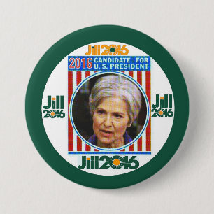 Jill Stein 2016 Button