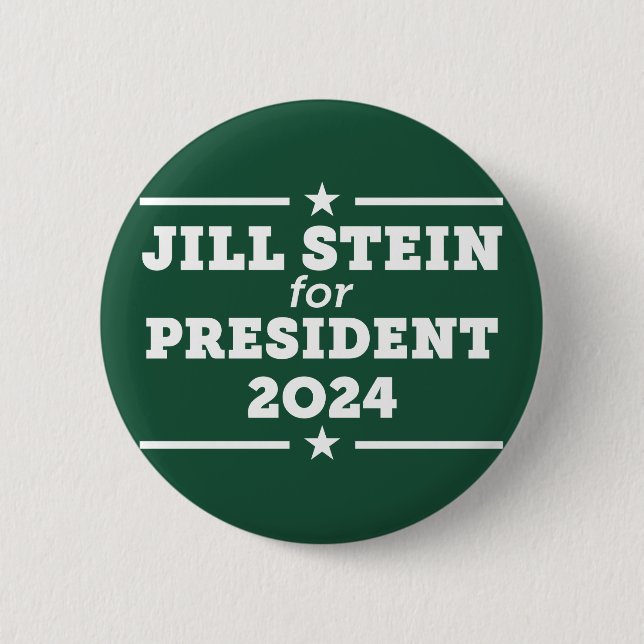 Jill Stein 2024 Button (Vorderseite)
