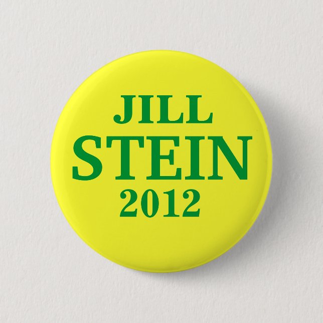 Jill STEIN FÜR PRÄSIDENTEN 2012 Button (Vorderseite)