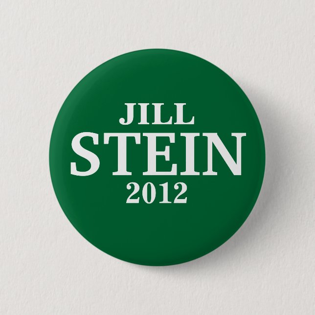 Jill STEIN FÜR PRÄSIDENTEN 2012 Button (Vorderseite)