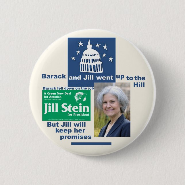 Jill Stein für Präsidenten 2012 Button (Vorderseite)