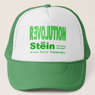 Jill Stein für Präsidenten 2012 grünes Party Truckerkappe
