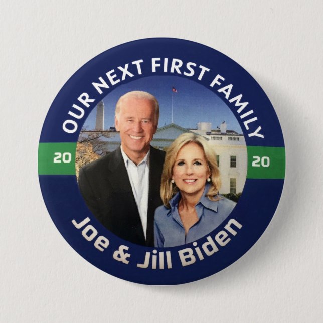 Jill und Joe Biden 2020 Button (Vorderseite)