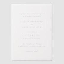 Jillian Lilac Classic Wedding