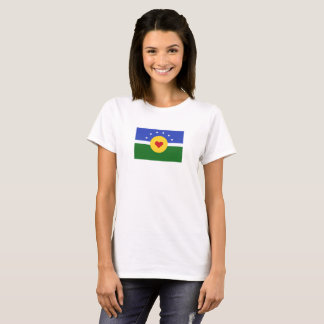 Jilltopia Flag T - Shirt der Frauen