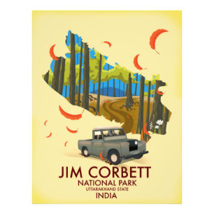 Jim Corbett National Park, Uttarakhand State Fotodruck