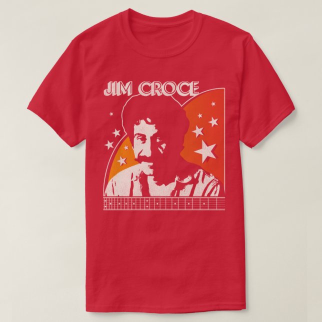 Jim Croce T-Shirt (Design vorne)