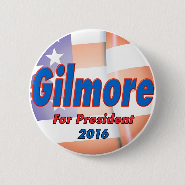 Jim Gilmore für Präsidenten im Jahre 2016 Button (Vorderseite)
