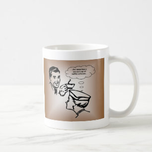 Jim hat nie einen zweiten Tasse Kaffee zu Hause…