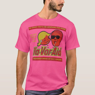 Jim Jones Flavor Aid Cult Juice Vintag Retro T-Shirt