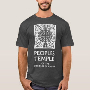 Jim Jones Peoples Tempel Logo T-Shirt