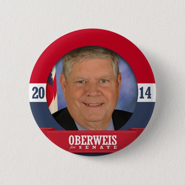 JIM OBERWEIS CAMPAIGN BUTTON (Vorderseite)