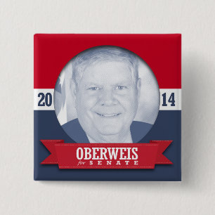 JIM OBERWEIS CAMPAIGN BUTTON