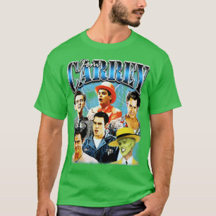Jim rey 90s Icon Bootleg Stil T-Shirt