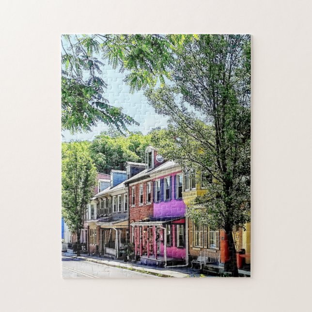 Jim Thorpe PA - Quaint Street Puzzle (Vertikal)