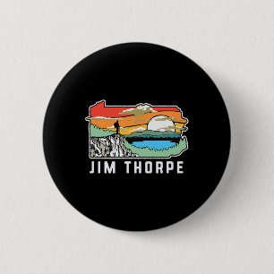 Jim Thorpe Pennsylvania Natur Outdoor Wanderungen  Button