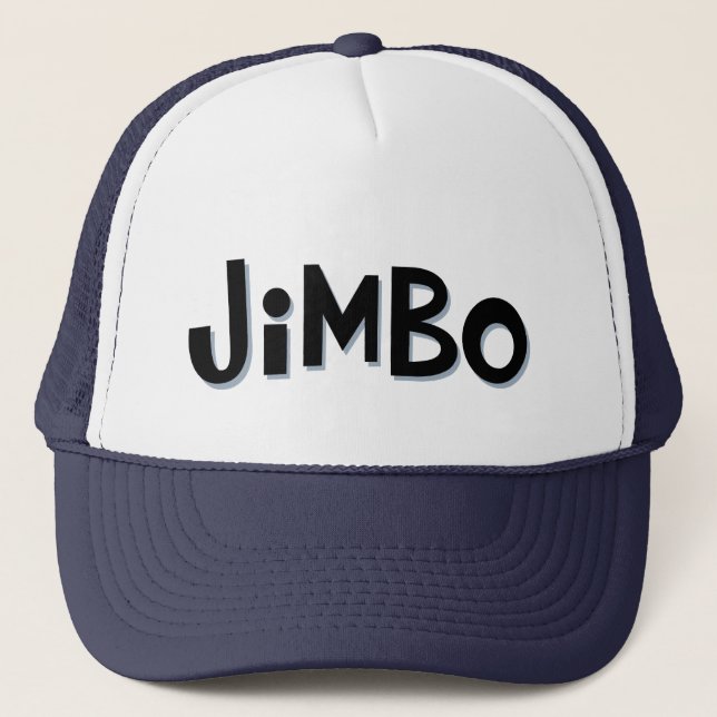 JIMBO Nickname Trucker Hat Truckerkappe (Vorderseite)