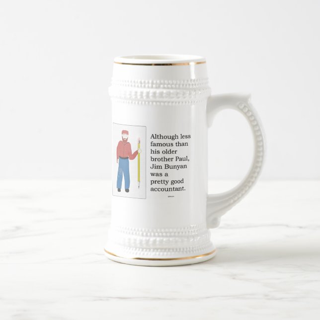 JimBunyan -- legendärer Buchhalter Bierglas (Rechts)