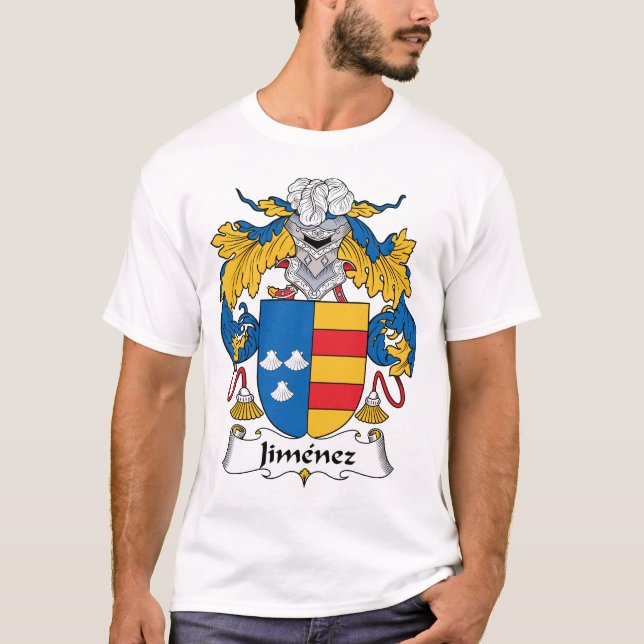 Jimenez-Familienwappen T-Shirt (Vorderseite)
