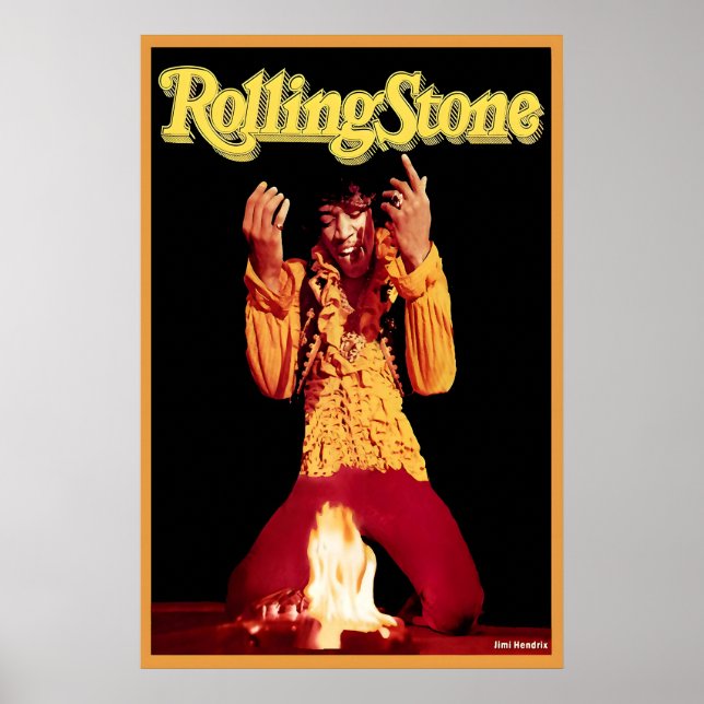 Jimi Hendrix Rolling Stone Magazine Cover Poster (Vorne)