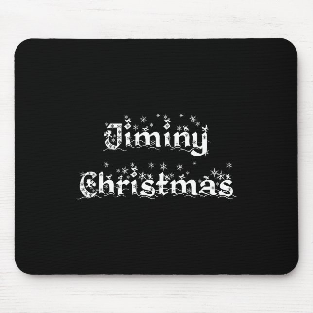 Jiminy Christmas Mousepad (Vorne)