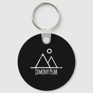 Jiminy Peak Mountain Machusetts Skifahren Rustikal Schlüsselanhänger