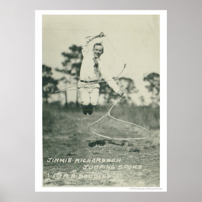 Jimmie Richardson sprang. Poster (Vorne)