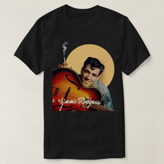 Jimmie Rodgers Classic CountryTribute T-Shirt (Design vorne)