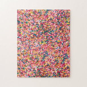 Jimmies Sprinkles Cupcake Food Fun   Jigsaw Puzzle