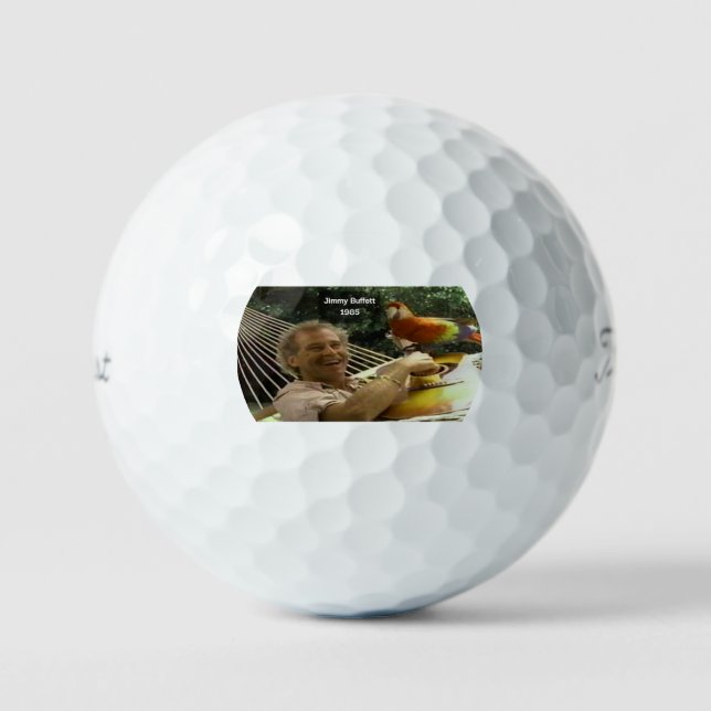 Jimmy Buffett Golf Balls Golfball (Vorderseite)
