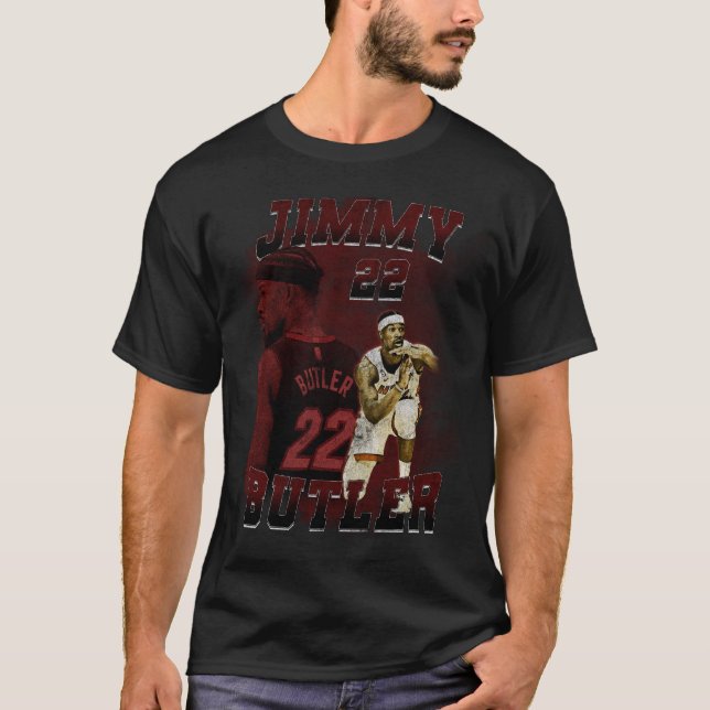 Jimmy Butler Bootleg Vintag T-Shirt (Vorderseite)