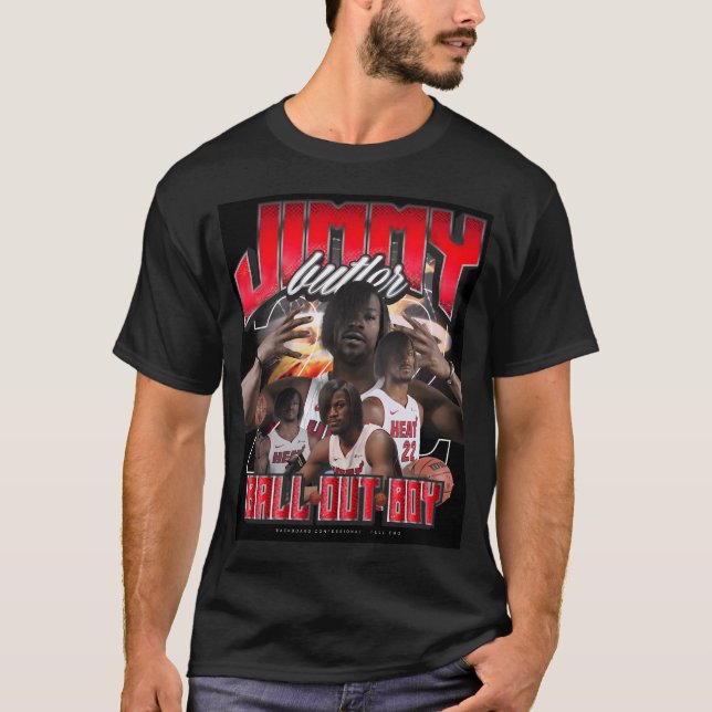 Jimmy Butler Emo Ball Out Boy T-Shirt (Vorderseite)