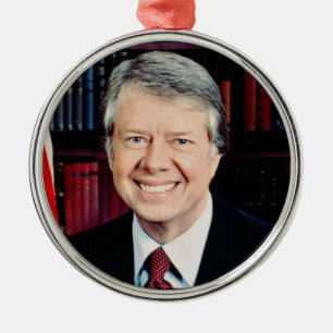 Jimmy Carter 39. US-Präsident Ornament Aus Metall