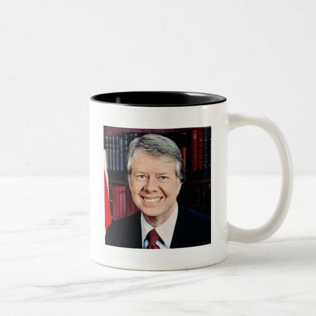 Jimmy Carter 39 Zweifarbige Tasse (Rechts)