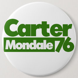 Jimmy Carter 76 Carter Mondale Retro-Politik Button