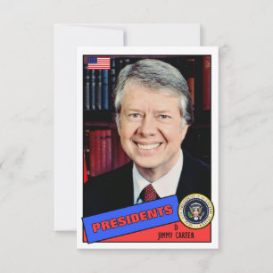 Jimmy Carter Baseball Card