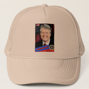 Jimmy Carter Baseball Card Truckerkappe