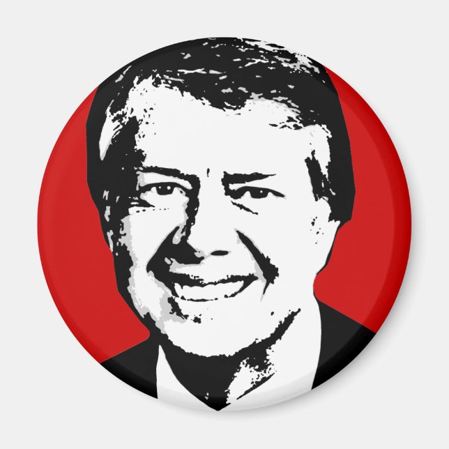 Jimmy Carter Gear Magnet (Vorne)