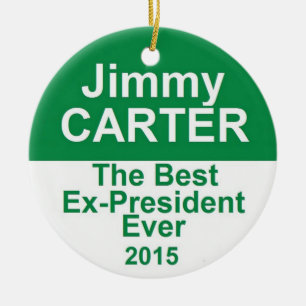 JIMMY CARTER KERAMIK ORNAMENT