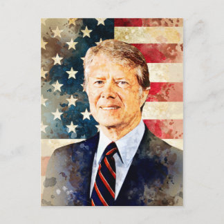 Jimmy Carter Postkarte